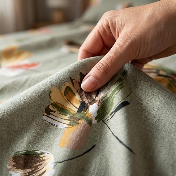 Elegant Sage Bloom Floral Print