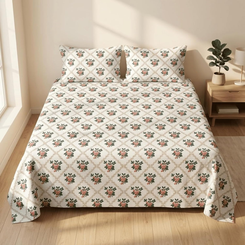 KNOT & TALES Rosewood Comfortable Bedding Set