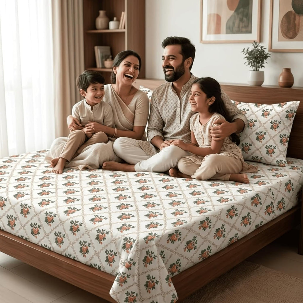 KNOT & TALES Rosewood Comfortable Bedding Set