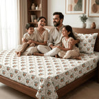 KNOT & TALES Rosewood Comfortable Bedding Set