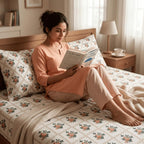 KNOT & TALES Rosewood Comfortable Bedding Set