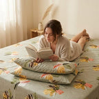 Elegant Sage Bloom Floral Print