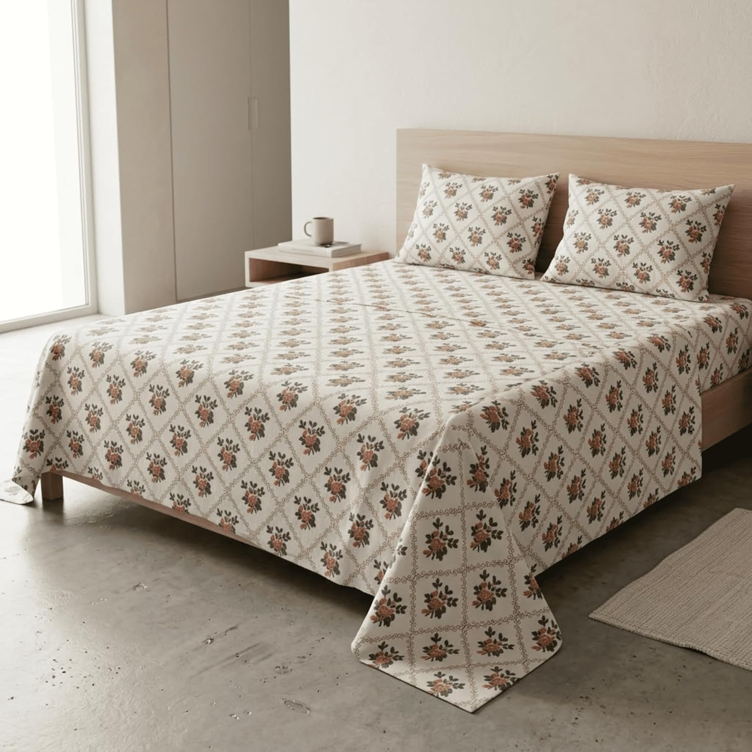 KNOT & TALES Rosewood Comfortable Bedding Set