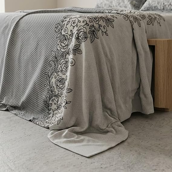 Heritage Floral Border Bedsheet