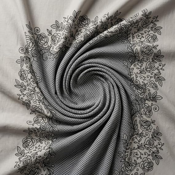 Heritage Floral Border Bedsheet