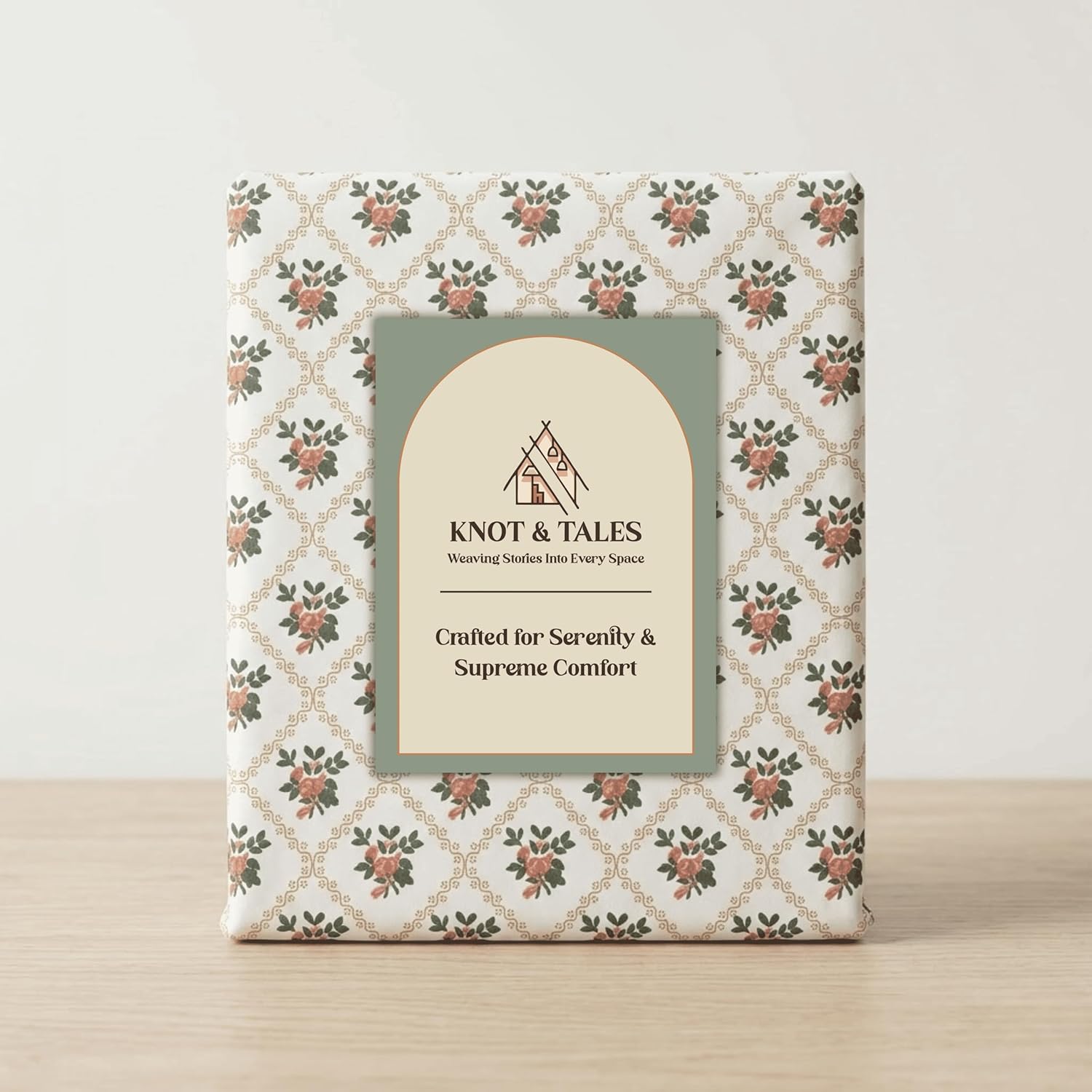 KNOT & TALES Rosewood Comfortable Bedding Set